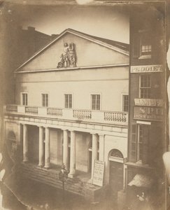 Arch St. Theatre, Arch at 6th St., Philadelphia, c. 1859 by Frederick de Bourg Richards