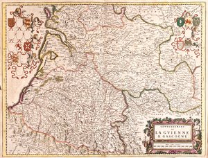 Guyenne, Gascony, France by Frederick de Wit