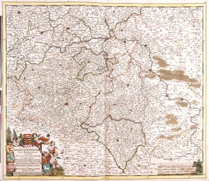 Lower Saxony, Saxony-Anhalt, Saxony, Thuringia, Germany by Frederick de Wit