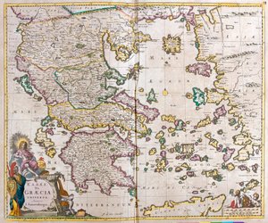 Map of Greece