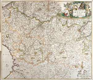 Map of the Count of Artois by Frederick de Wit