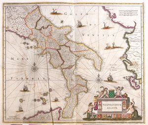 Molise, Campania, Calabria, Basilicata, Apulia, Italy