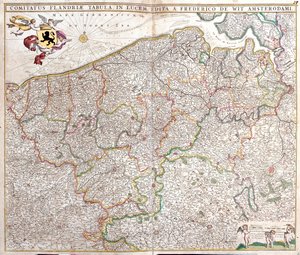 Zeeland, Nord-Pas-de-Calais, Flemish Region, Wallonia, Brussels, Netherlands, France, Belgium by Frederick de Wit