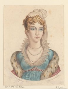 Portrait of Anna Paulowna Romanova