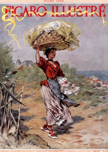 Washerwoman Carrying