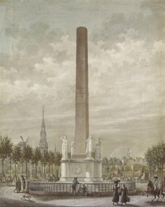 The Liberty Column Seen from the Frederiksberg Side