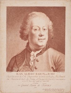 Portrait of Baron Johann Albrecht von Korff 1697-1766, Mid of the 18th century
