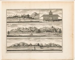 Three Fortresses on Ambon
