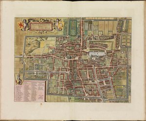 Theatrum ichnographicum of all cities and principal towns of the Belgian XVII Provinces accurately delineated
