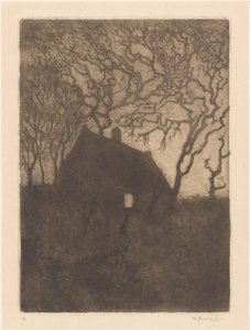 House at Evening