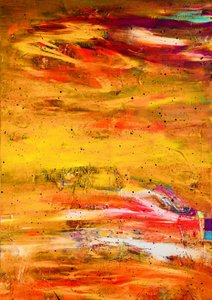 Vibrant Fiery Abstract