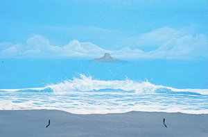 Waves on Blue Beach