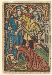 Beheading of Saint Catherine by French 15th Century