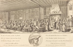 Cabaret of Ramponaux by French 18th Century