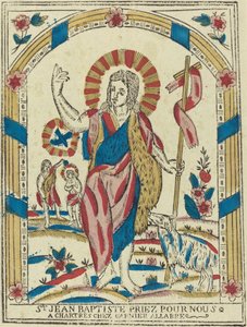 Saint John the Baptist Pray for Us by French 19th Century