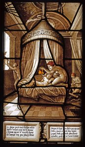 The Story of Psyche Stained Glass Window, 1441-1444 by French Master