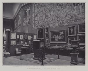 18th Century room in the Museum of Childhood in the Petit Palais, Paris by French Photographer