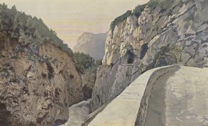 Aime, Isere Gorge, Road from Moutiers to Aosta by French Photographer