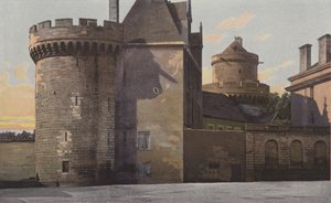 Alencon, Chateau, Northeast View by French Photographer