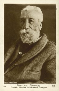 Anatole France, French poet, journalist and novelist by French Photographer