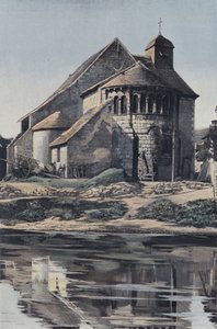 Ardentes, Church, South Side by French Photographer