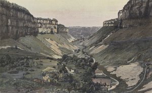 Baume-les-Messieurs, The Valley and the Village by French Photographer