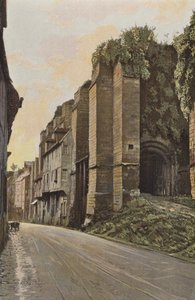 Beaumont-le-Roger, Entrance to the Old Abbey by French Photographer