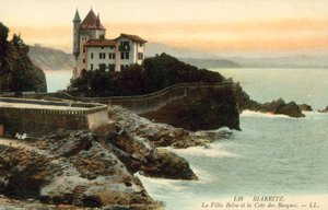Biarritz, Villa Belsa, Basque Coast by French Photographer