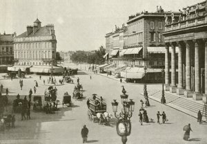Bordeaux, Place de la Comedie by French Photographer