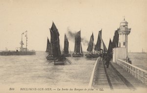 Boulogne-sur-Mer, The Departure of Fishing Boats
