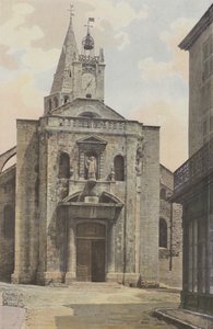 Bourg-Saint-Andeol, Church, West Facade