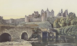 Bressuire, Ruins of the Castle, Exterior, Southwest View