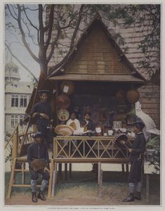 Cambodian Hut at the Exposition Universelle 1900, Paris