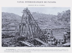 Interoceanic Canal of Panama, Works at Culebra by French Photographer