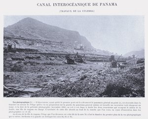 Interoceanic Canal of Panama, Works at Culebra by French Photographer