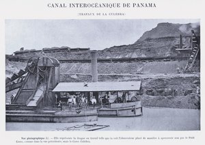 Canal Interoceanique De Panama, Travaux De La Culebra by French Photographer