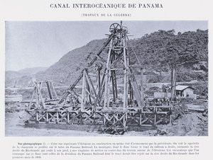 Canal Interoceanique De Panama, Travaux De La Culebra by French Photographer
