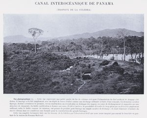 Interoceanic Canal of Panama, Works of La Culebra by French Photographer