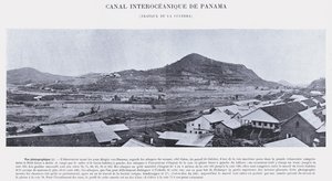 Interoceanic Canal of Panama, Works of the Culebra by French Photographer