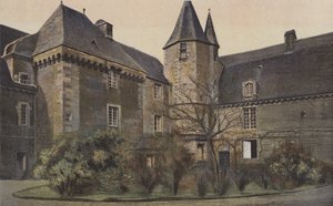 Carrouge, Chateau, Facade on the Courtyard