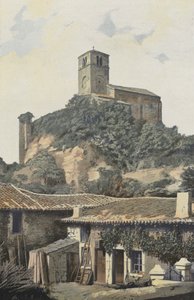 Chantemerle, Church, N E Side by French Photographer