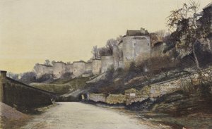Coucy-le-Chateau, Old Ramparts by French Photographer