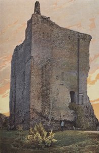 Domfront, Donjon, Exterior View