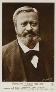 Edmond About (1828-1885), French novelist