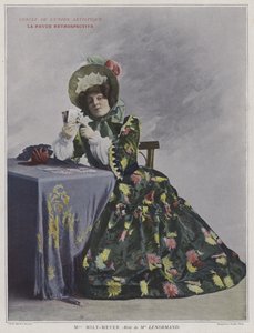 Emilie Mily-Meyer as Mademoiselle Lenormand in The Retrospective Review by French Photographer