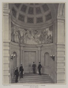 Entrance to the American pavilion, Exposition Universelle 1900, Paris