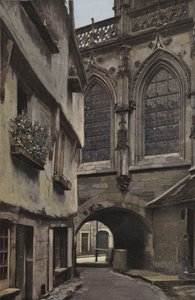 Falaise, Church of the Trinity, Passage Under the Choir by French Photographer