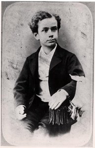 Fernand Pelloutier as a child by French Photographer