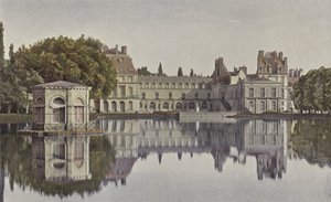 Fontainebleau, Palace, View from the Carp Pond