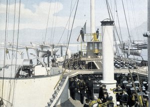 French Navy, Late 19th Century: Inspection - Bibl. des Arts Deco.
